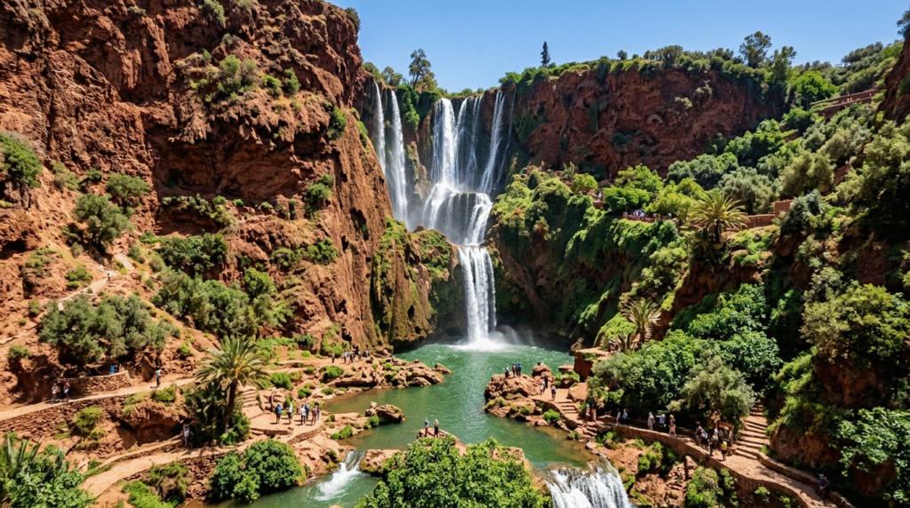 excursion aux cascades d’Ouzoud depuis Marrakech